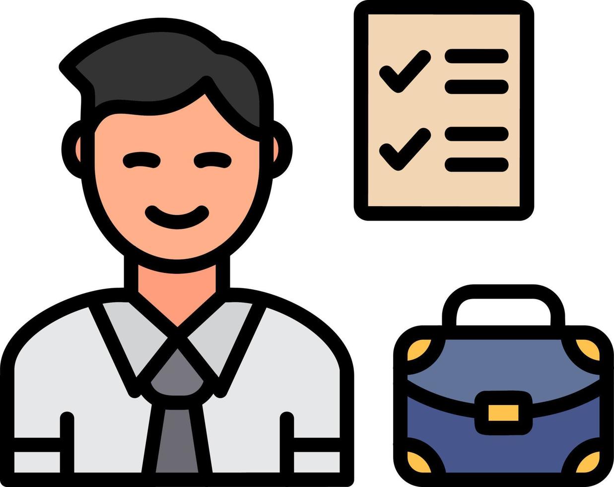 Job Description Vector Icon