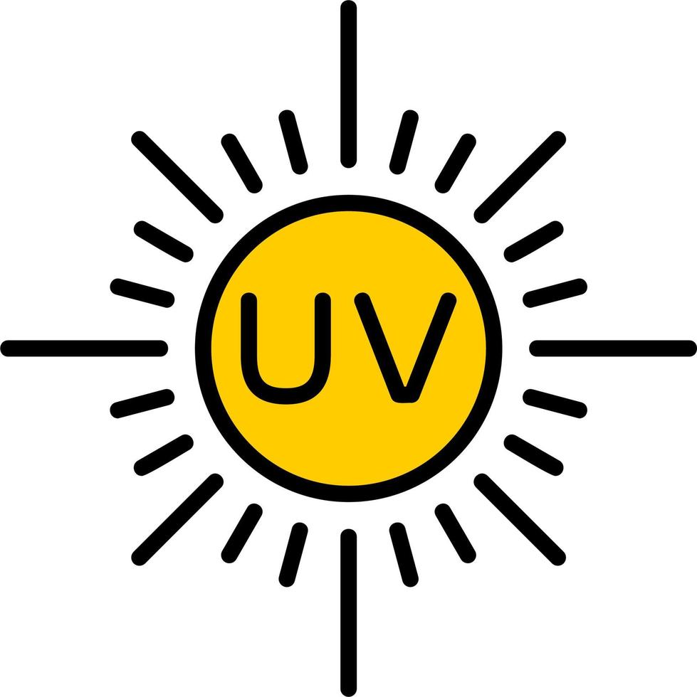 Ultraviolet Vector Icon