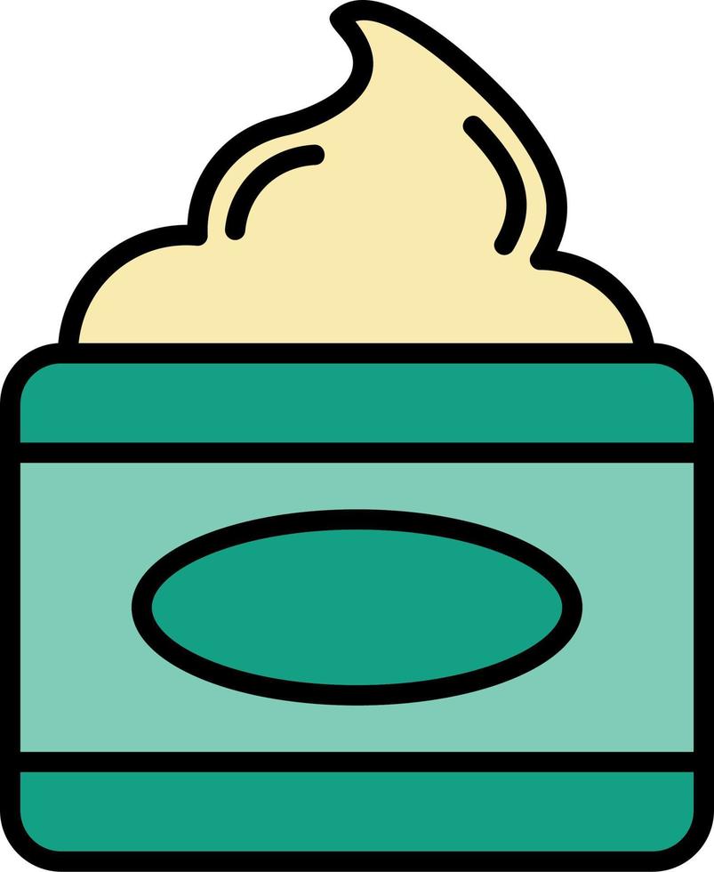 Cream Vector Icon