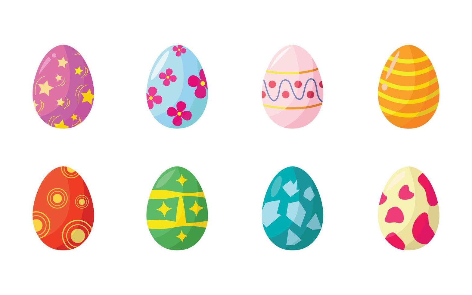 icono de huevos de pascua vector