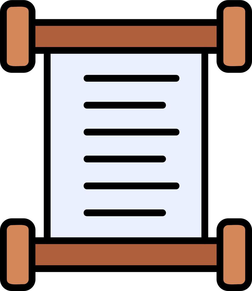 Papyrus Vector Icon