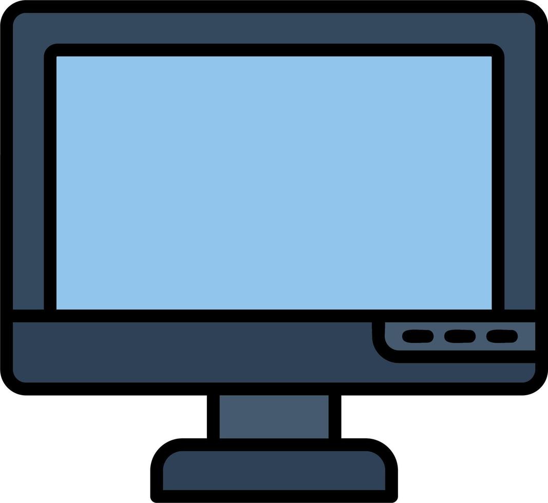 Monitor Vector Icon