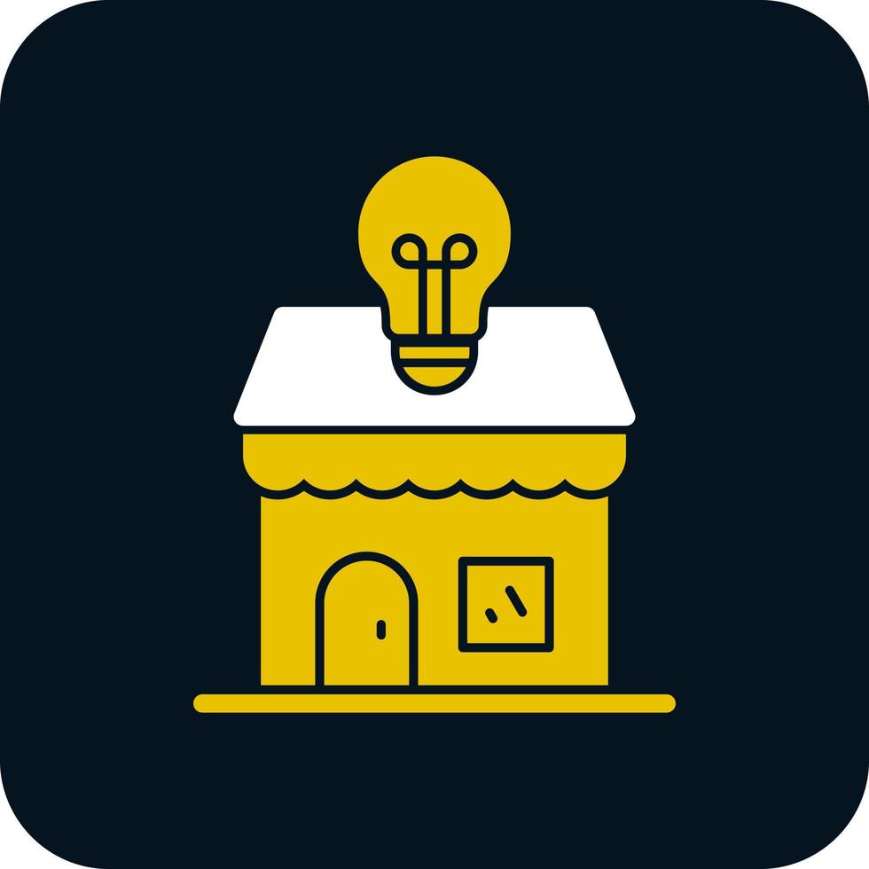 Electronics Shop Vector Icon Design