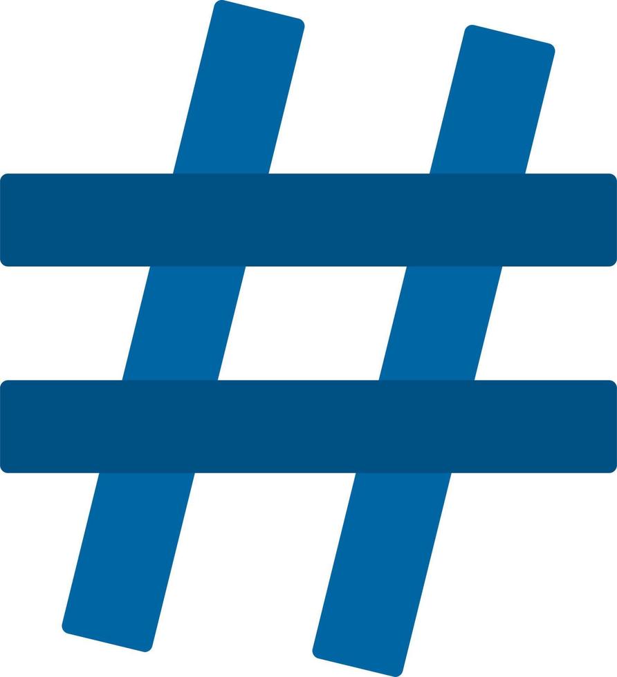 Hashtag Vector Icon