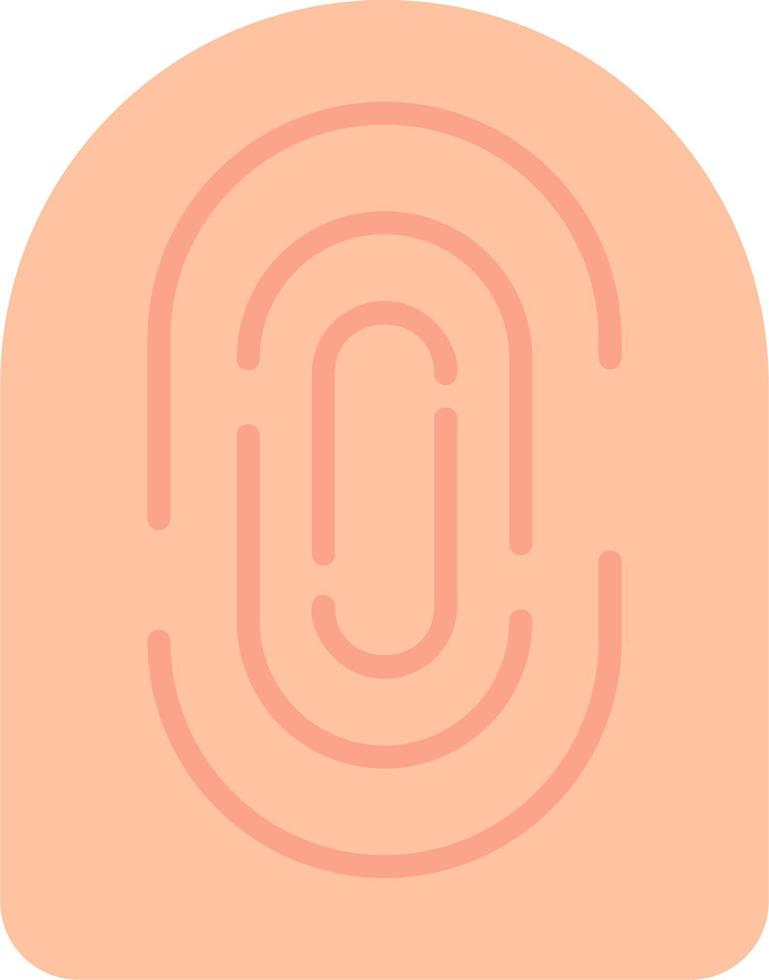 Finger Print Vector Icon