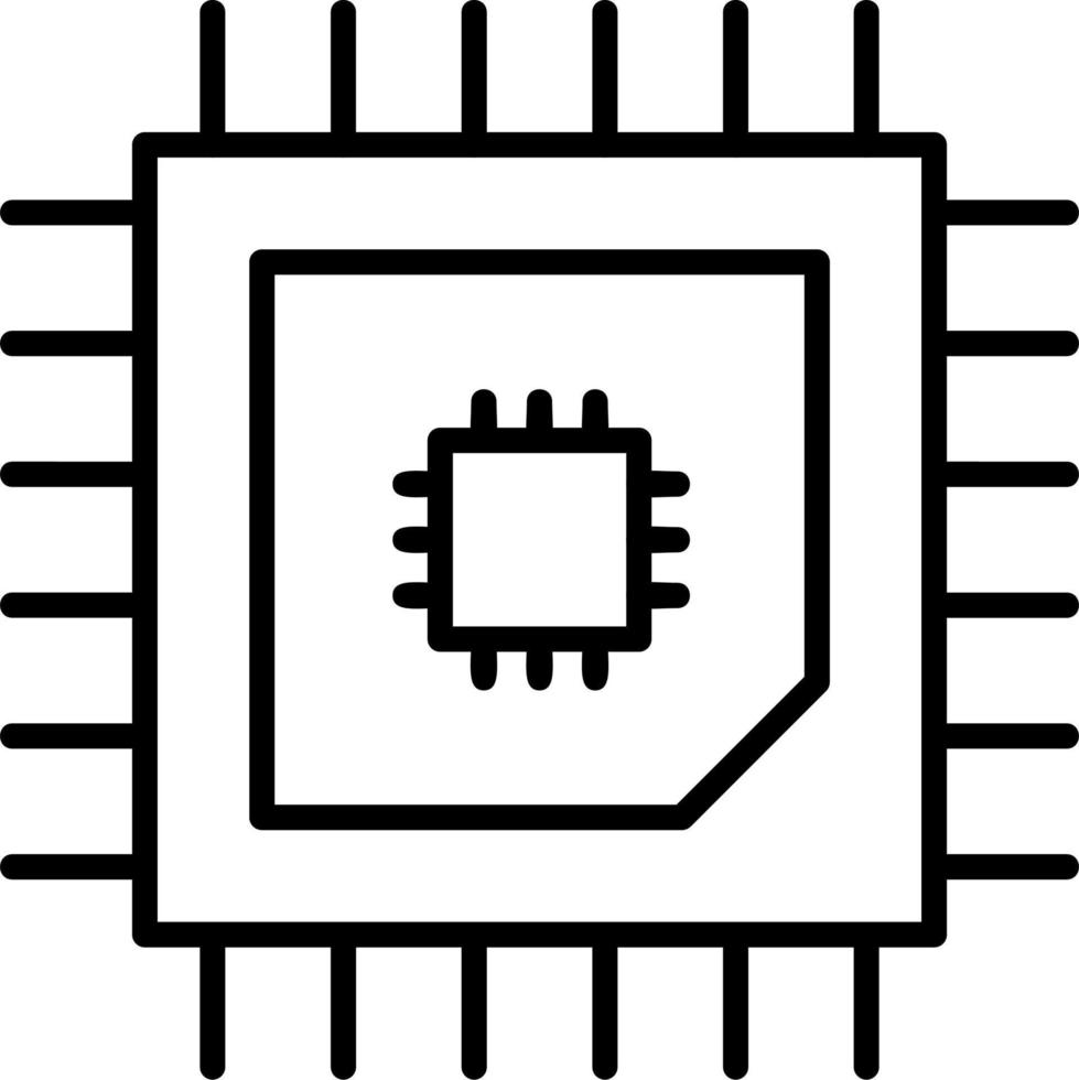 Cpu Vector Icon