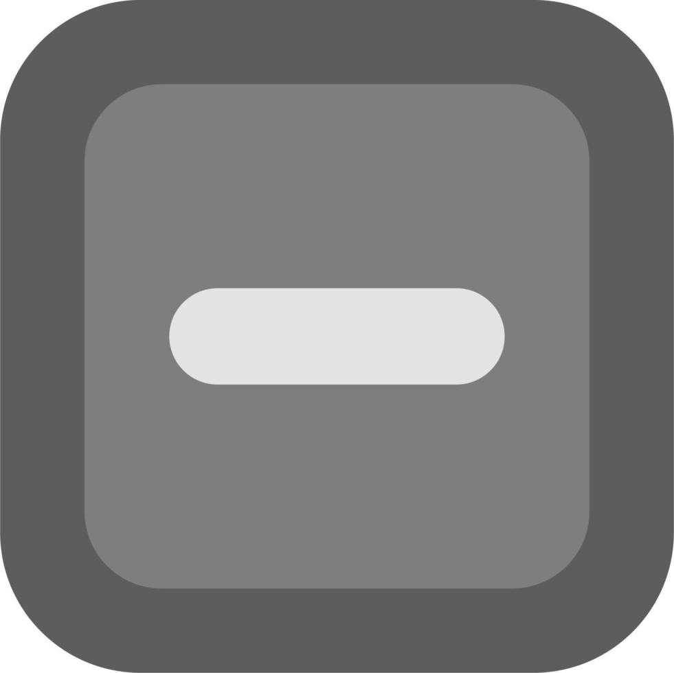 Minus Vector Icon