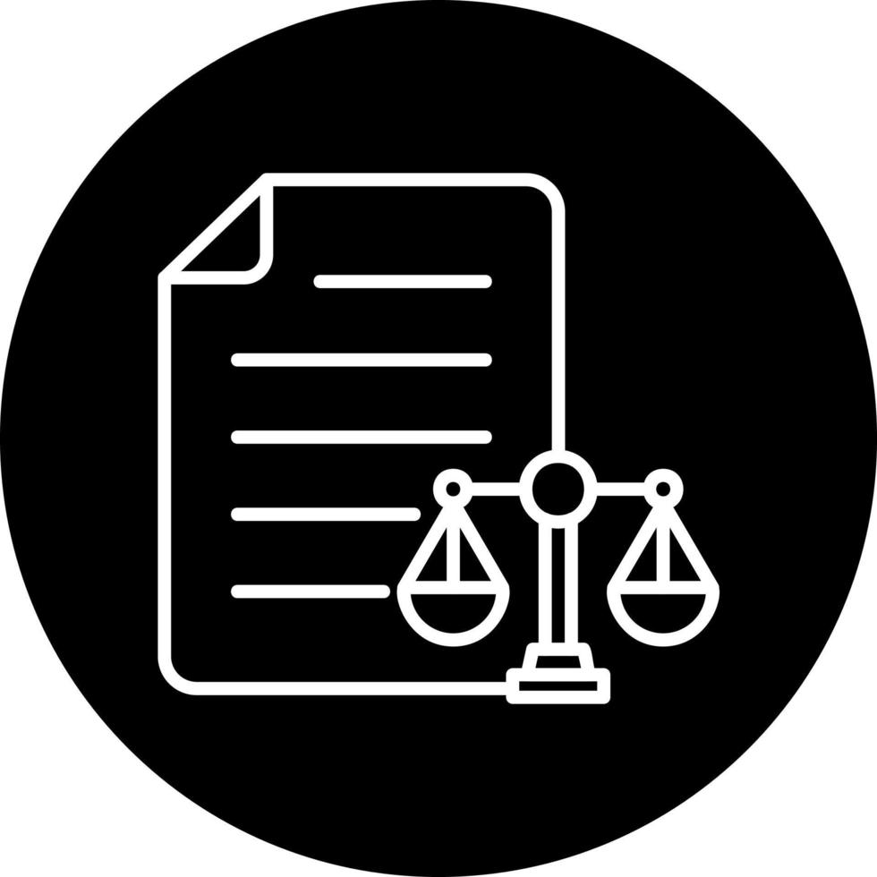 Legal Vector Icon