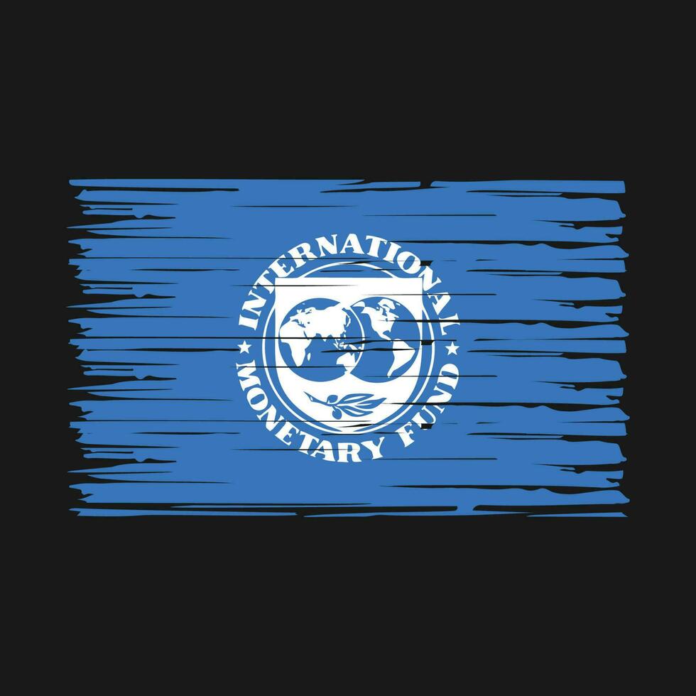 IMF Flag Brush Vector