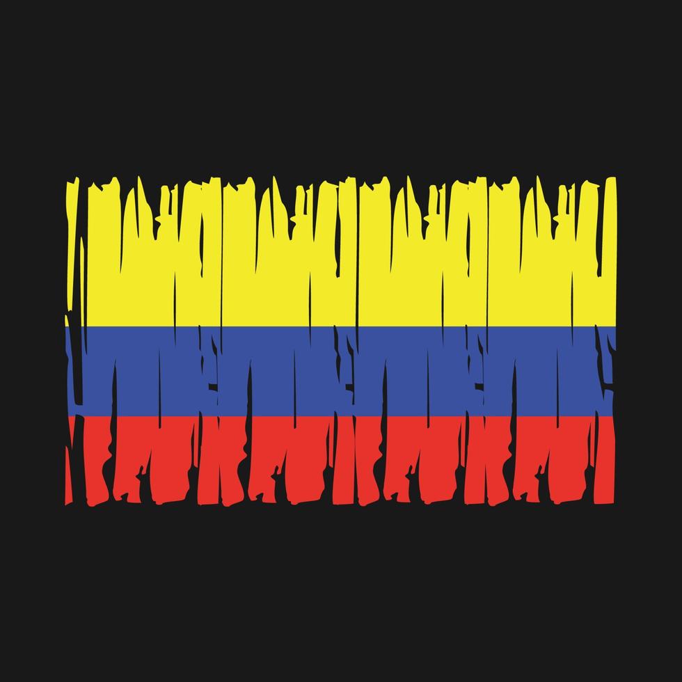Colombia Flag Vector