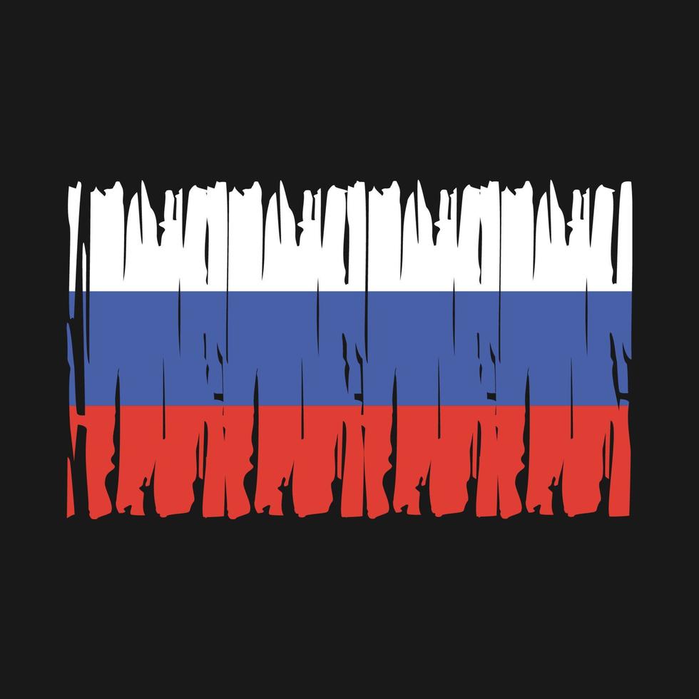 Russia Flag Vector