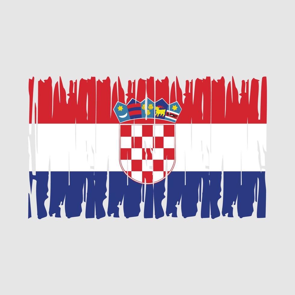 Croatia Flag Vector
