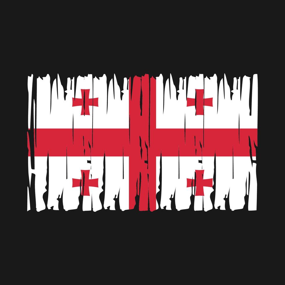 Georgia Flag Vector 20356174 Vector Art at Vecteezy