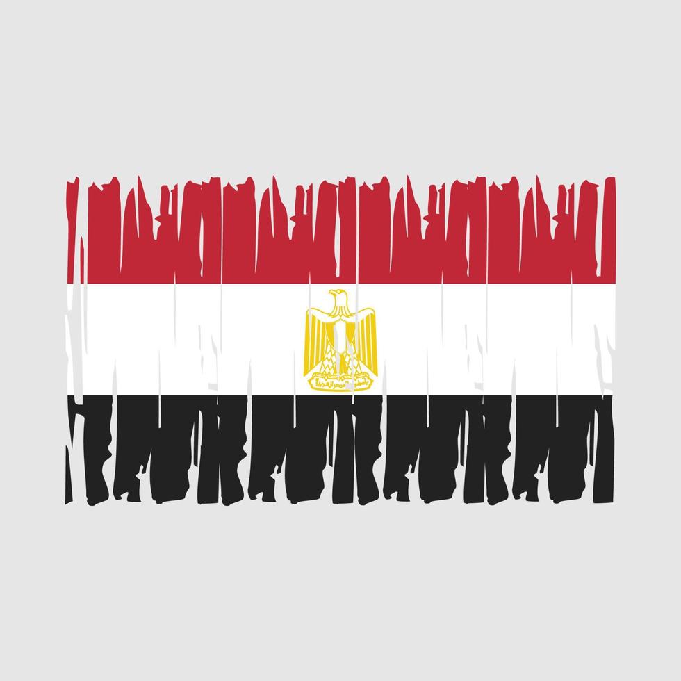 vector de bandera de egipto