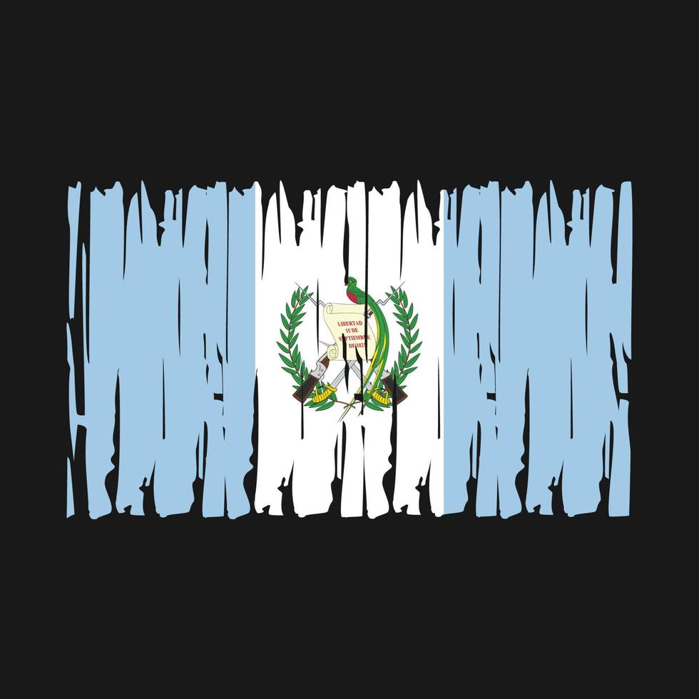 vector de bandera de guatemala