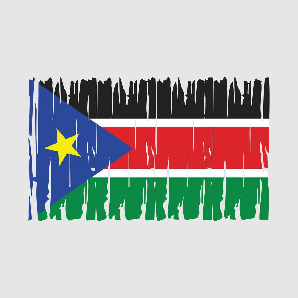 South Sudan Flag Vector