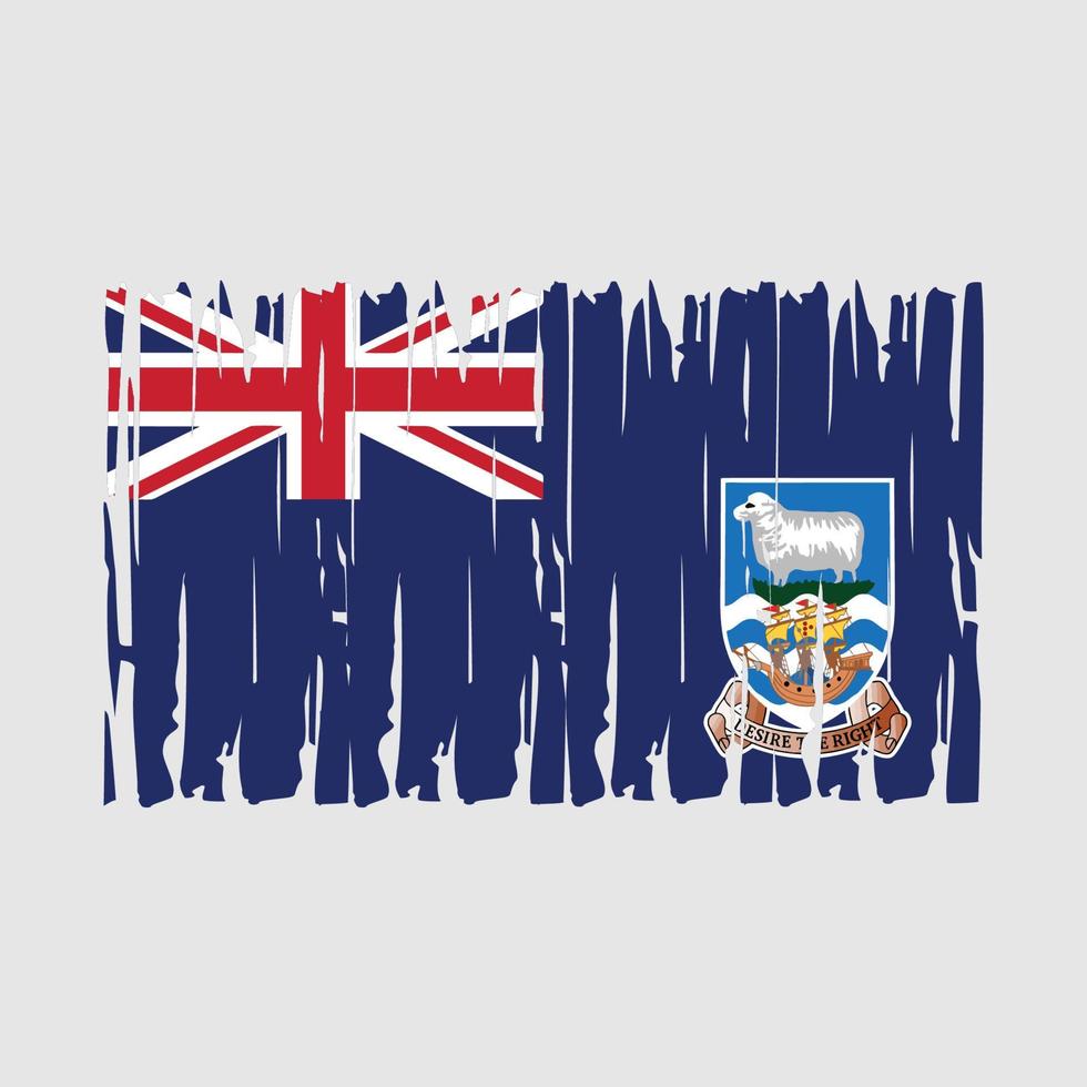 Falkland Flag Vector