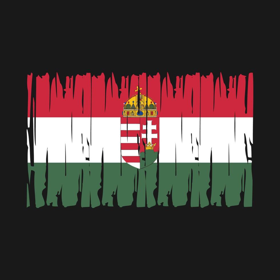 Hungary Flag Vector