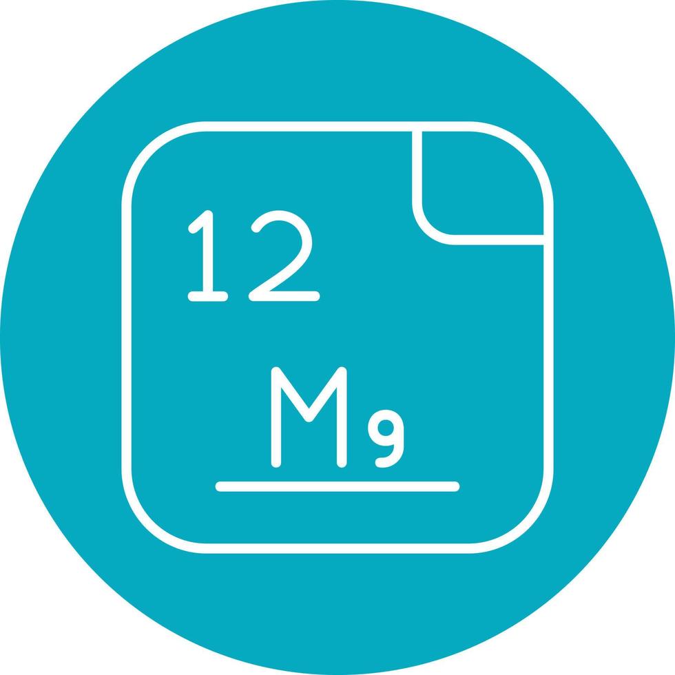 Magnesium Vector Icon