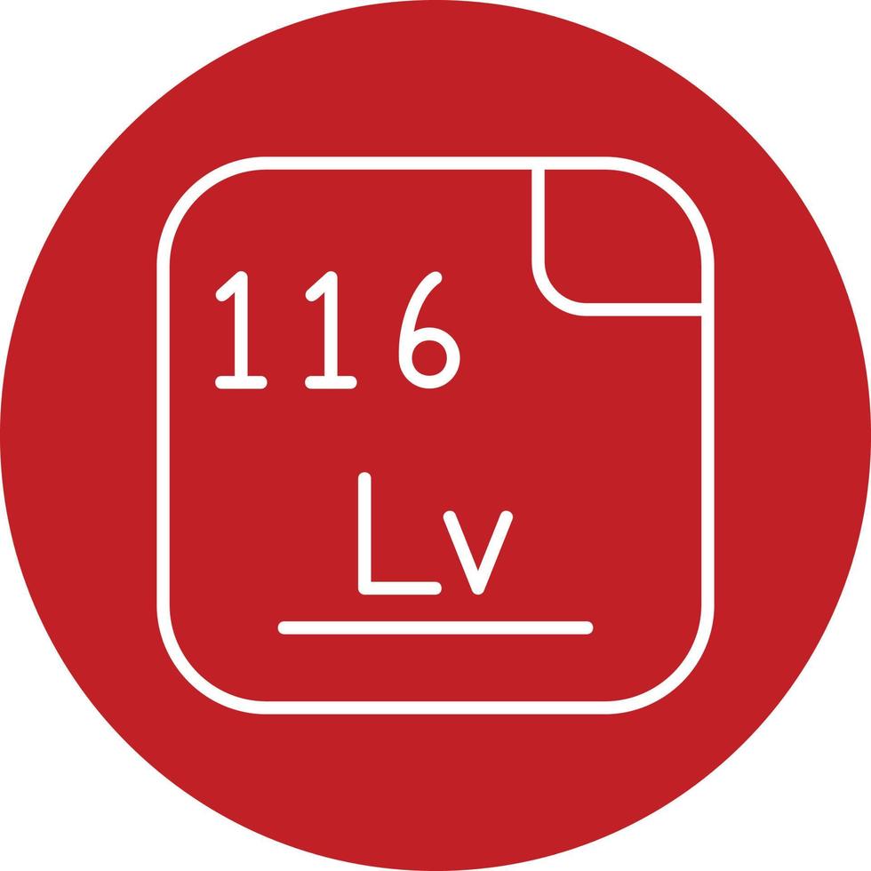 Livermorium Vector Icon