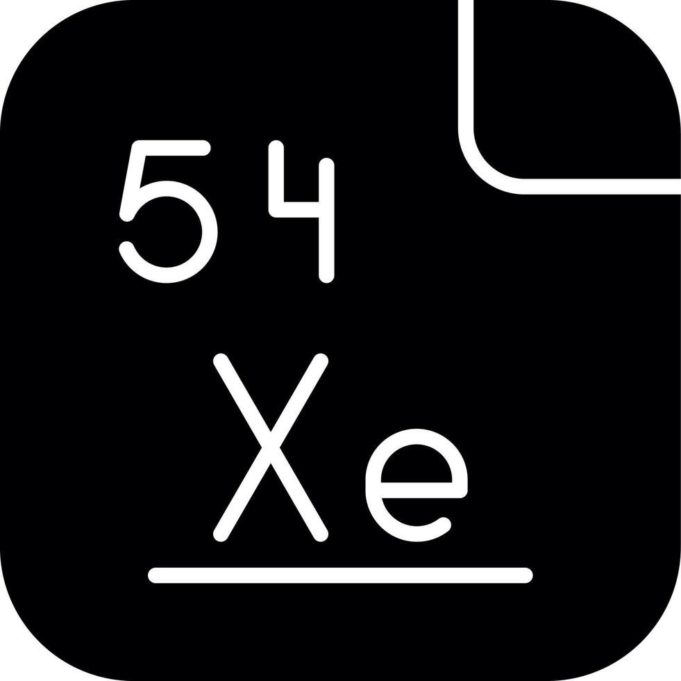 Xenon Vector Icon