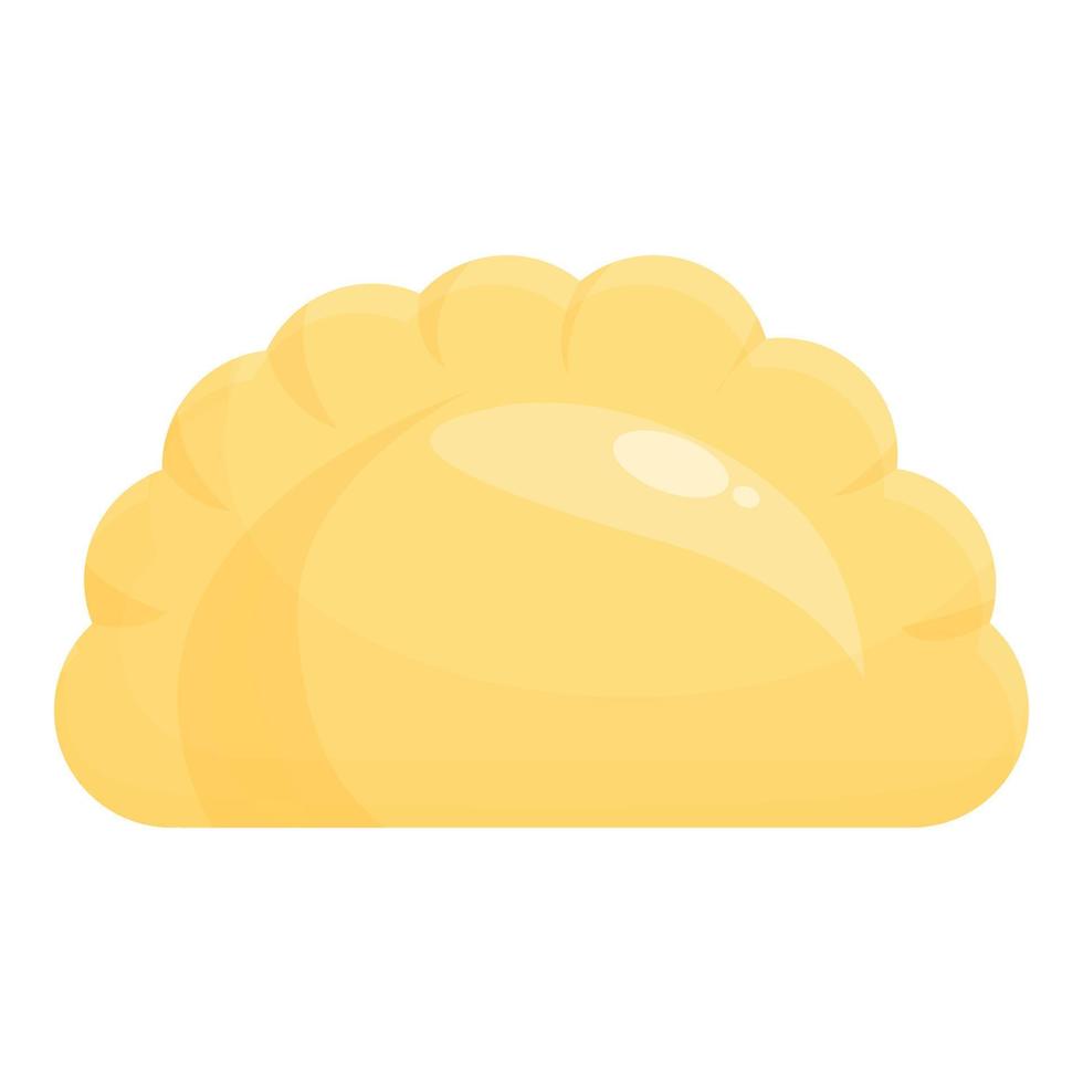 Chinese dumpling icon cartoon vector. Meat food vector