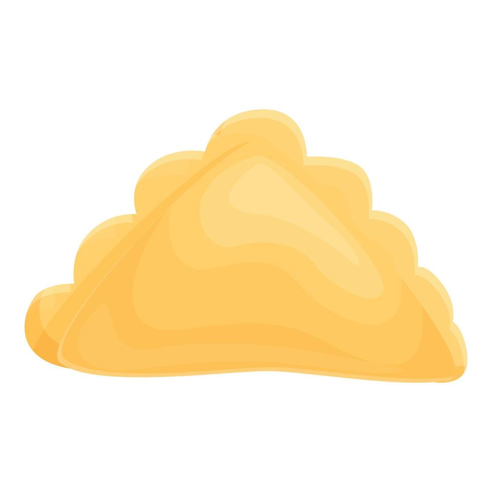Meal dumpling icon cartoon vector. Dish cuisine vector
