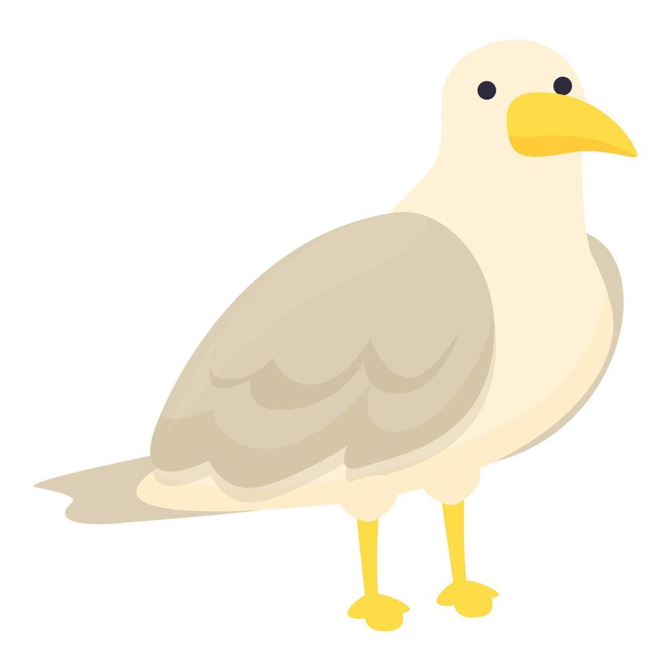 Seagull icon cartoon vector. Sea bird vector