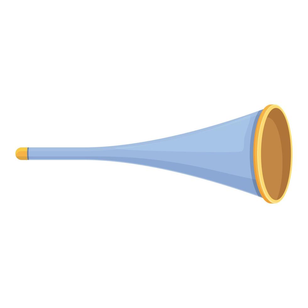 deporte vuvuzela icono dibujos animados vector. fútbol cuerno vector