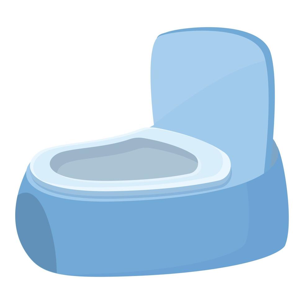 Potty icon cartoon vector. Baby toilet vector