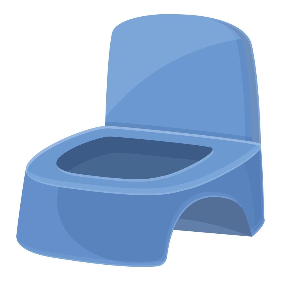Children potty icon cartoon vector. Baby toilet vector