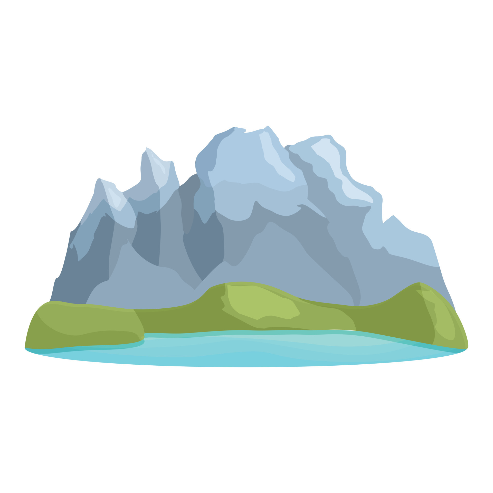 Chile mountain lake icon cartoon vector. National travel 20357360 ...