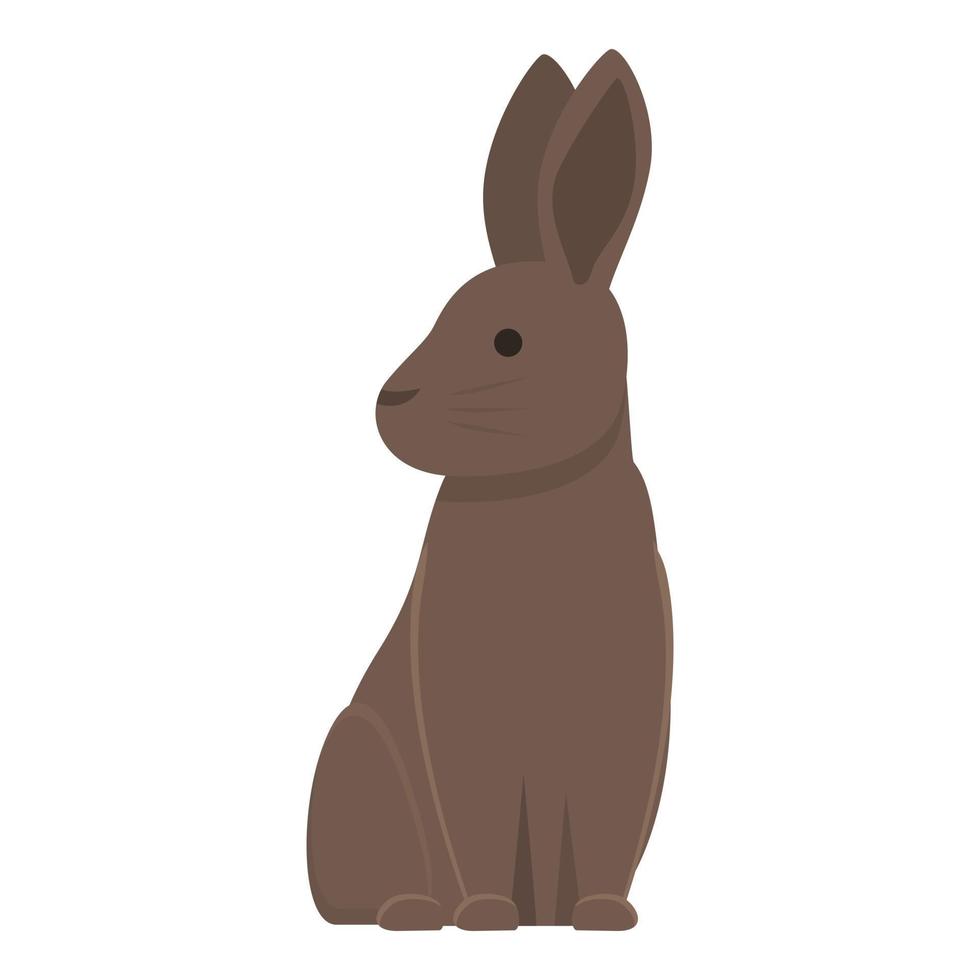 Wild rabbit icon cartoon vector. Easter pet vector