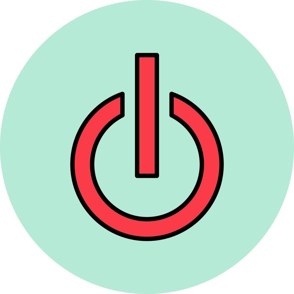 Power Button Vector Icon