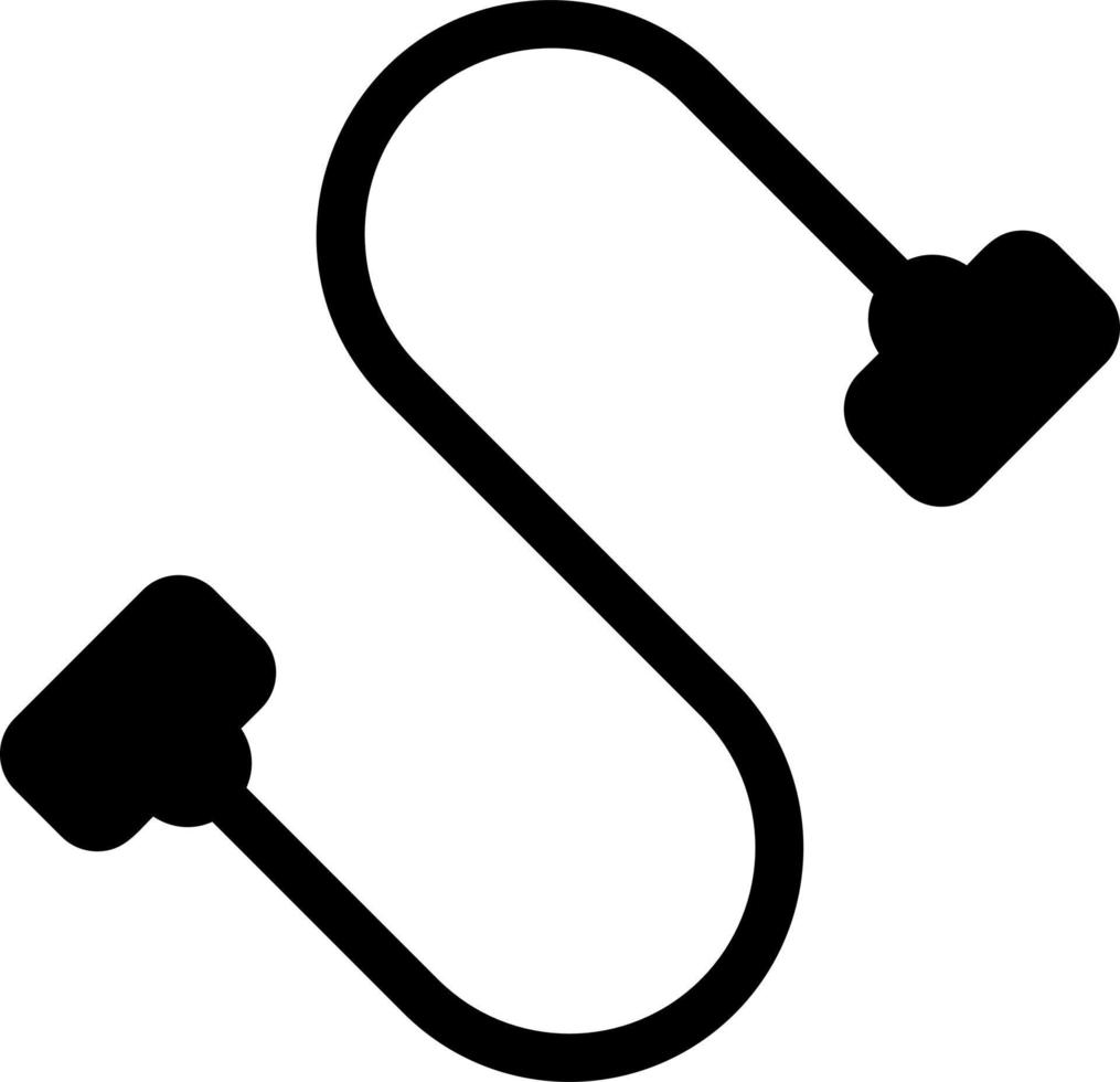Resistance Band Vector Icon