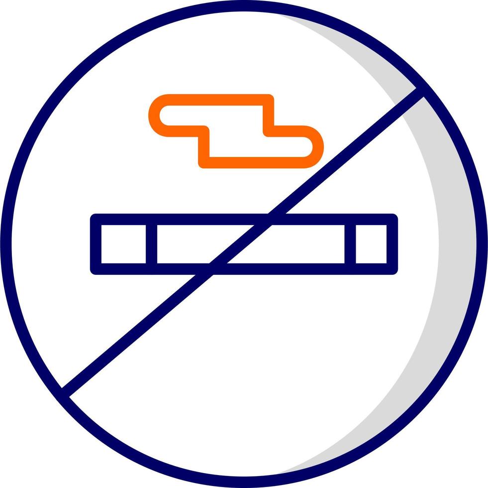 No Smoking Vector Icon