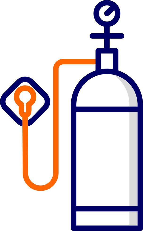 Oxygen Tank Vector Icon