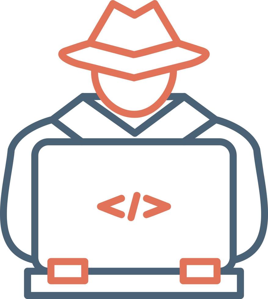 Hacker Vector Icon