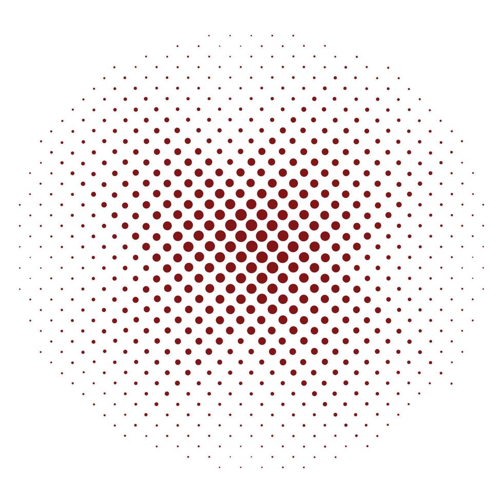 pattern of dots with red circles vector