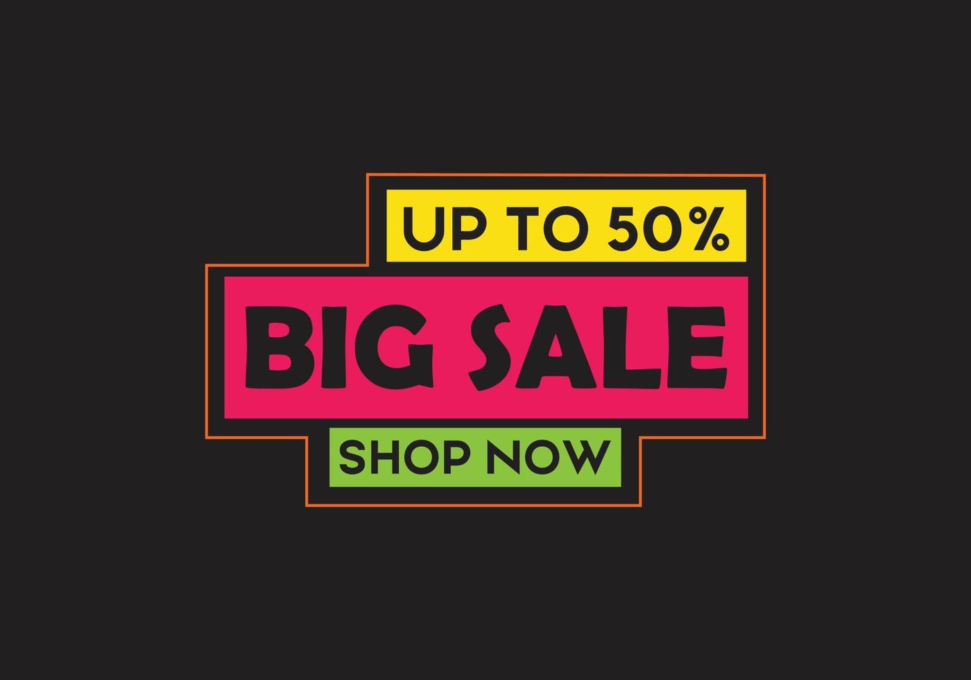 business discount templet design vector