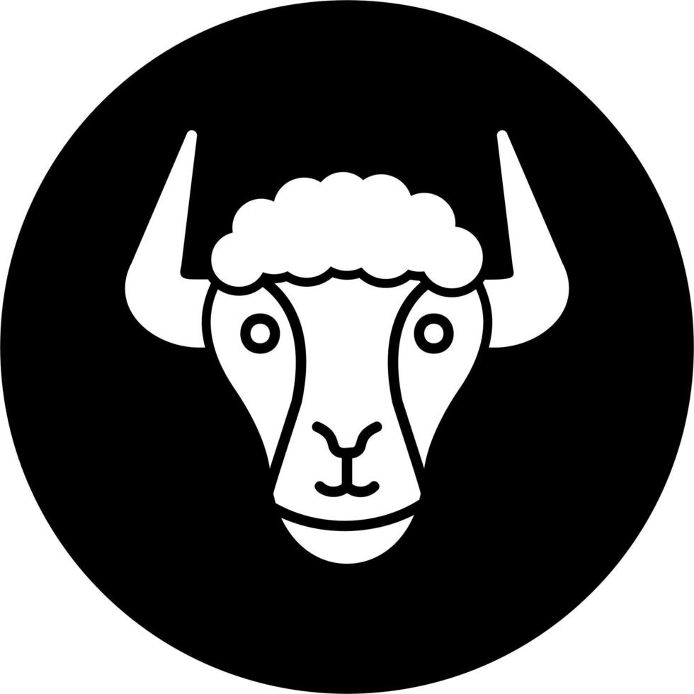 Yak Vector Icon