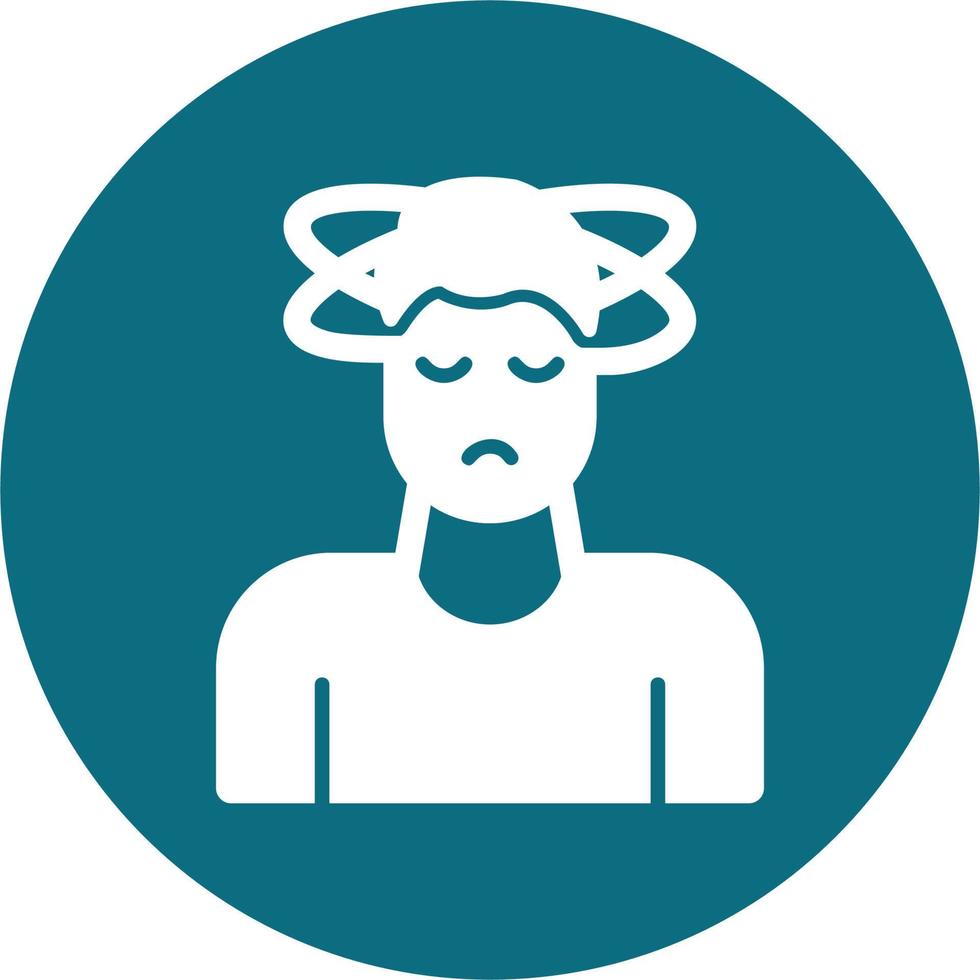 Tired Vector Icon