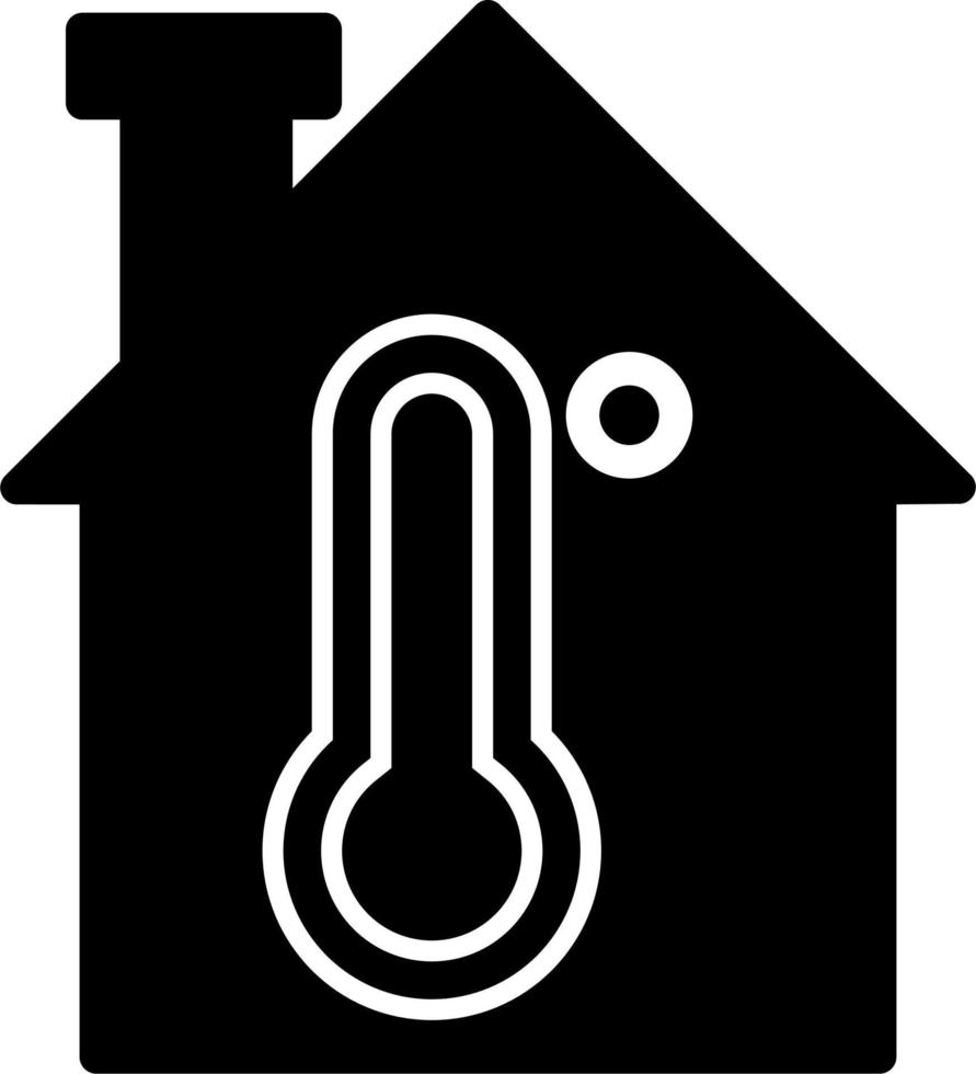 icono de vector de temperatura