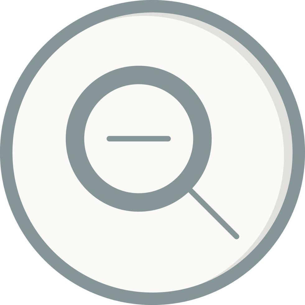 Zoom Out Vector Icon