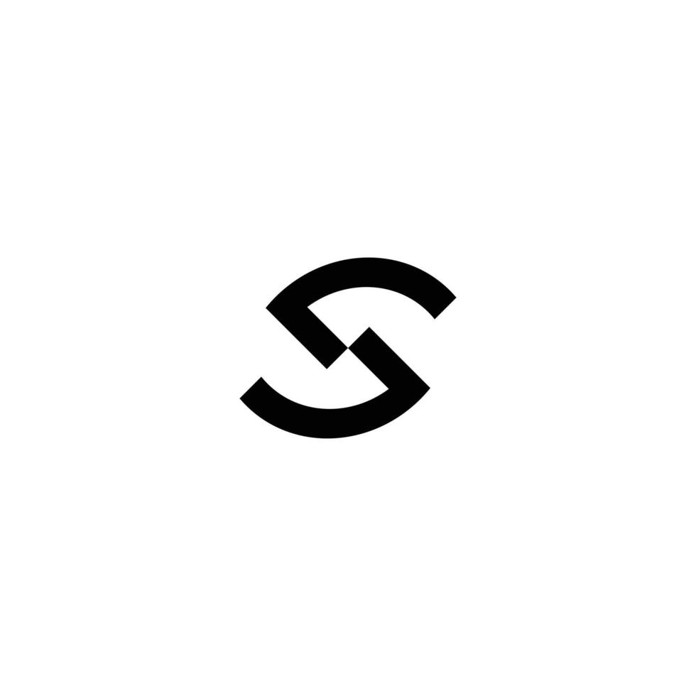 S logo initials vector