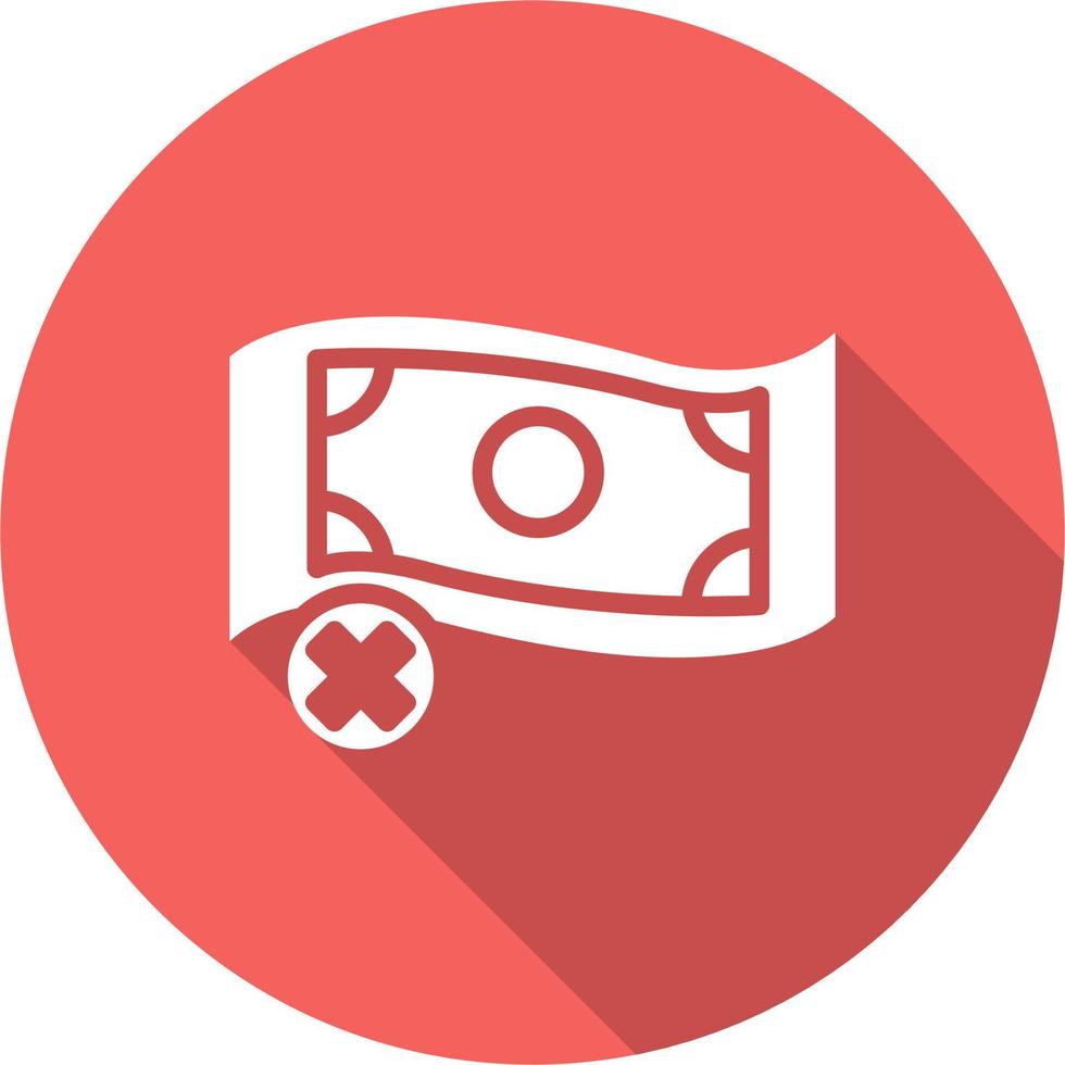 No Money Vector Icon