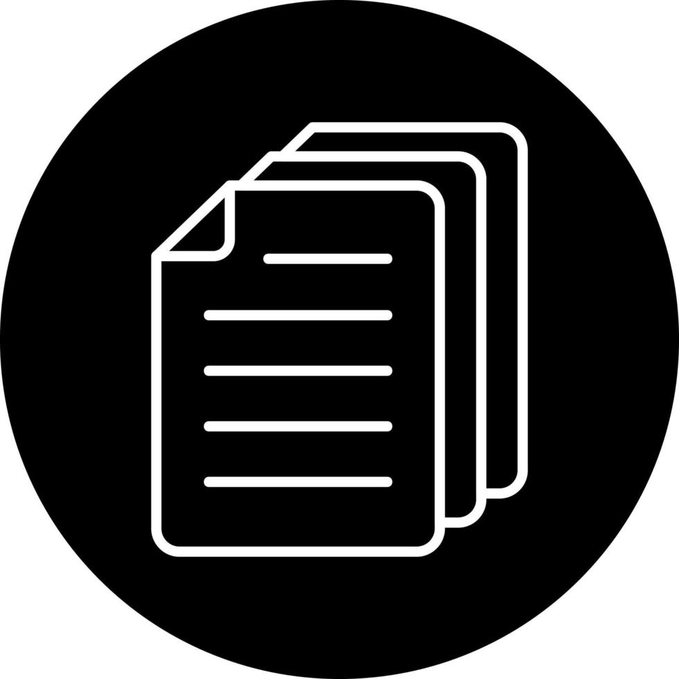 Documents Vector Icon