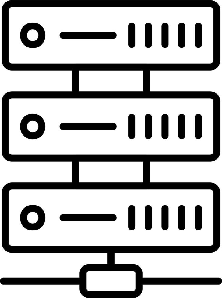Server Vector Icon