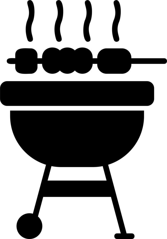 icono de vector de barbacoa