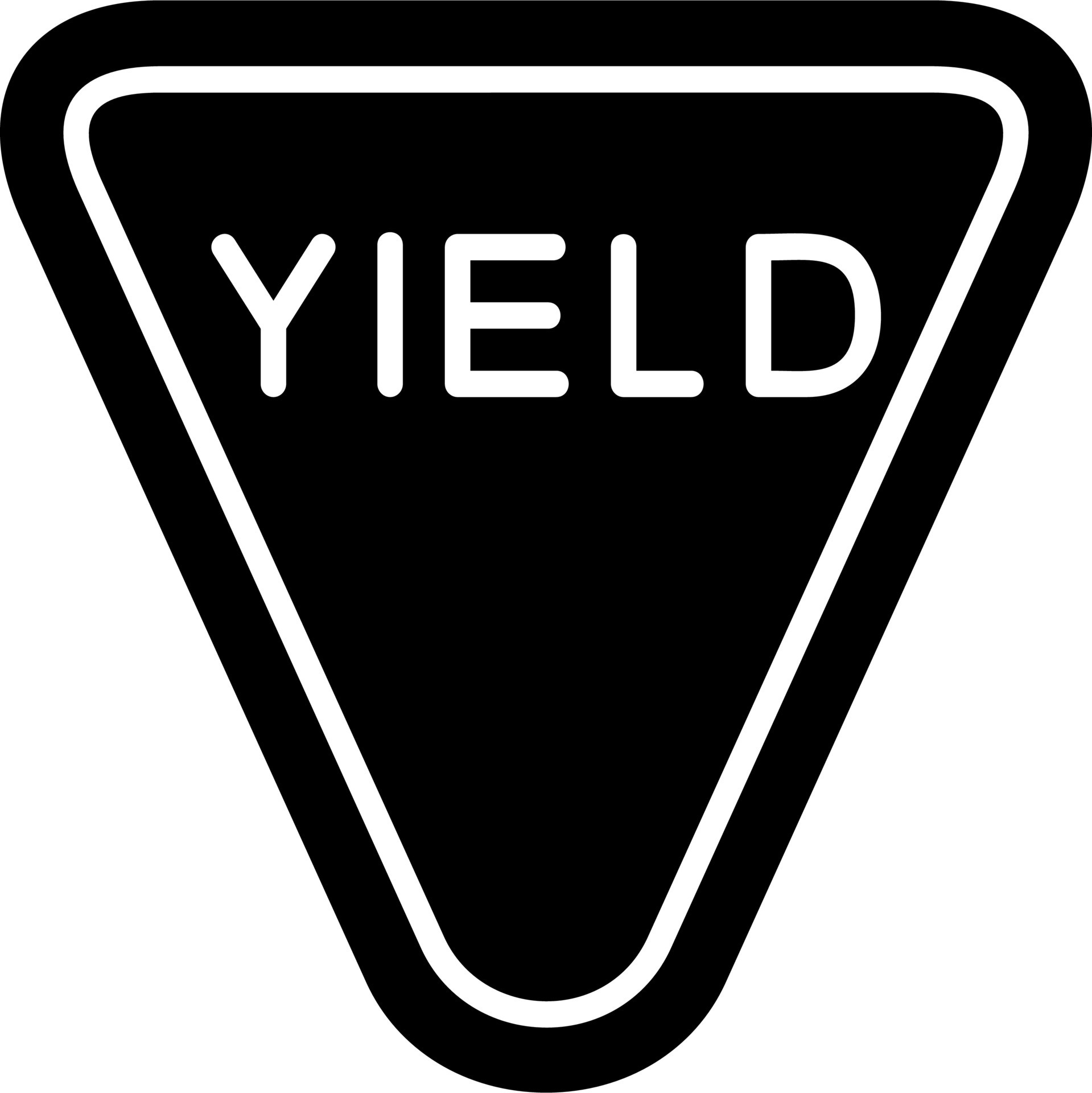 Yield Vector Icon 20362377 Vector Art at Vecteezy